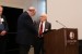 Dr. Nagib Callaos giving Prof. Thomas Marlowe the "2017 Ranulph Glanville Memorial Award for Excellence in Cybernetics."